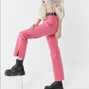 BDG Split-ankle Straight Jeans